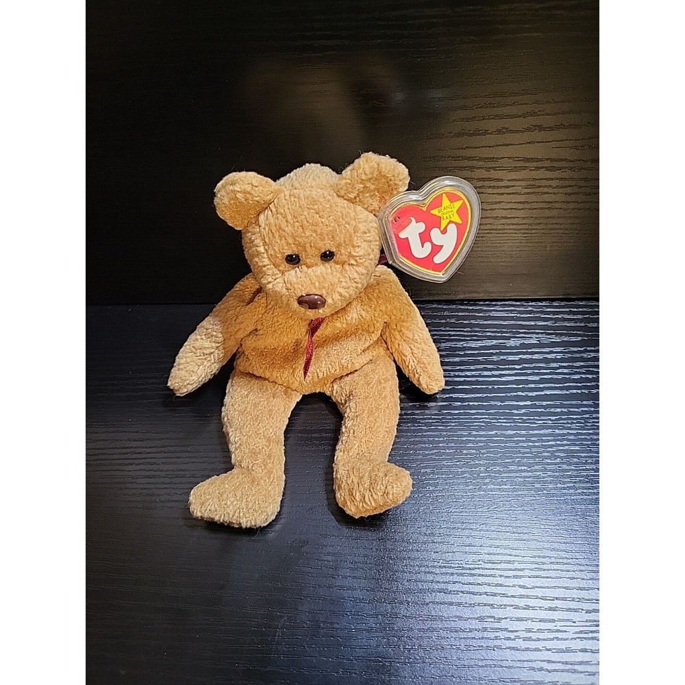 Ty Beanie Babies Curly The Bear Plush Toy